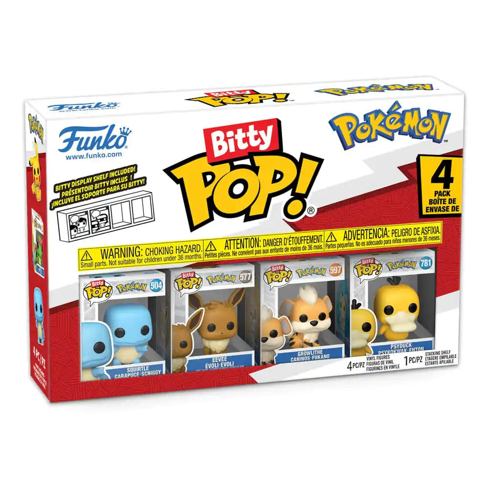 Bitty Funko POP Pokemon Figurka winylowa 4-Pack Squirtle zdjęcie produktu