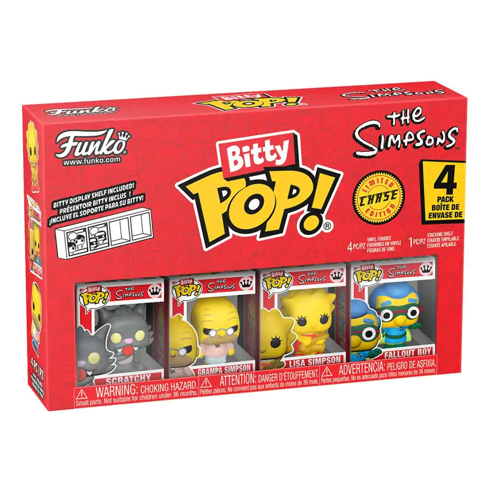 Bitty Funko POP The Simpsons Figurka winylowa 4-Pack Scratchy zdjęcie produktu