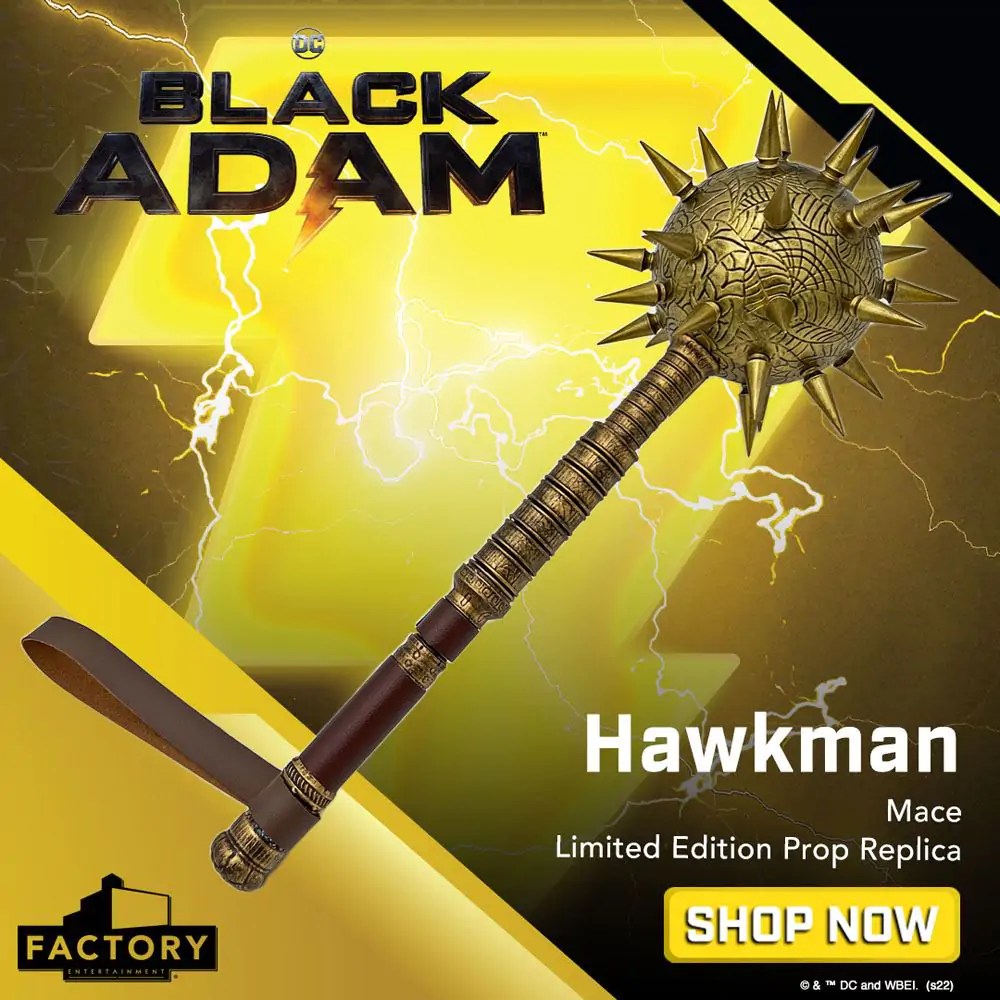 Replika Maczugi Hawkmana Black Adam 1/1 Limited Edition 50 cm zdjęcie produktu