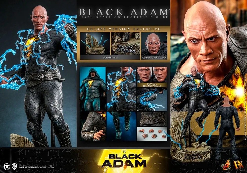 Figurka Akcji Black Adam DX 1/6 Black Adam Deluxe Version 33 cm zdjęcie produktu