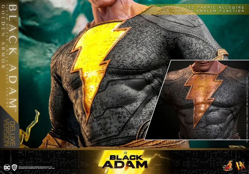 Figurka Akcji Black Adam DX 1/6 Black Adam (Złota Zbroja) Deluxe Version 33 cm zdjęcie produktu