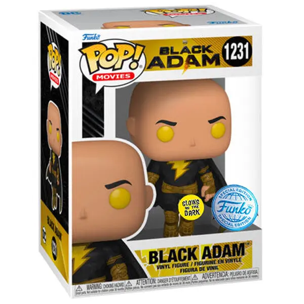 Black Adam POP! Movies Figurka Winylowa Black Adam Latający Special Edition 9 cm zdjęcie produktu