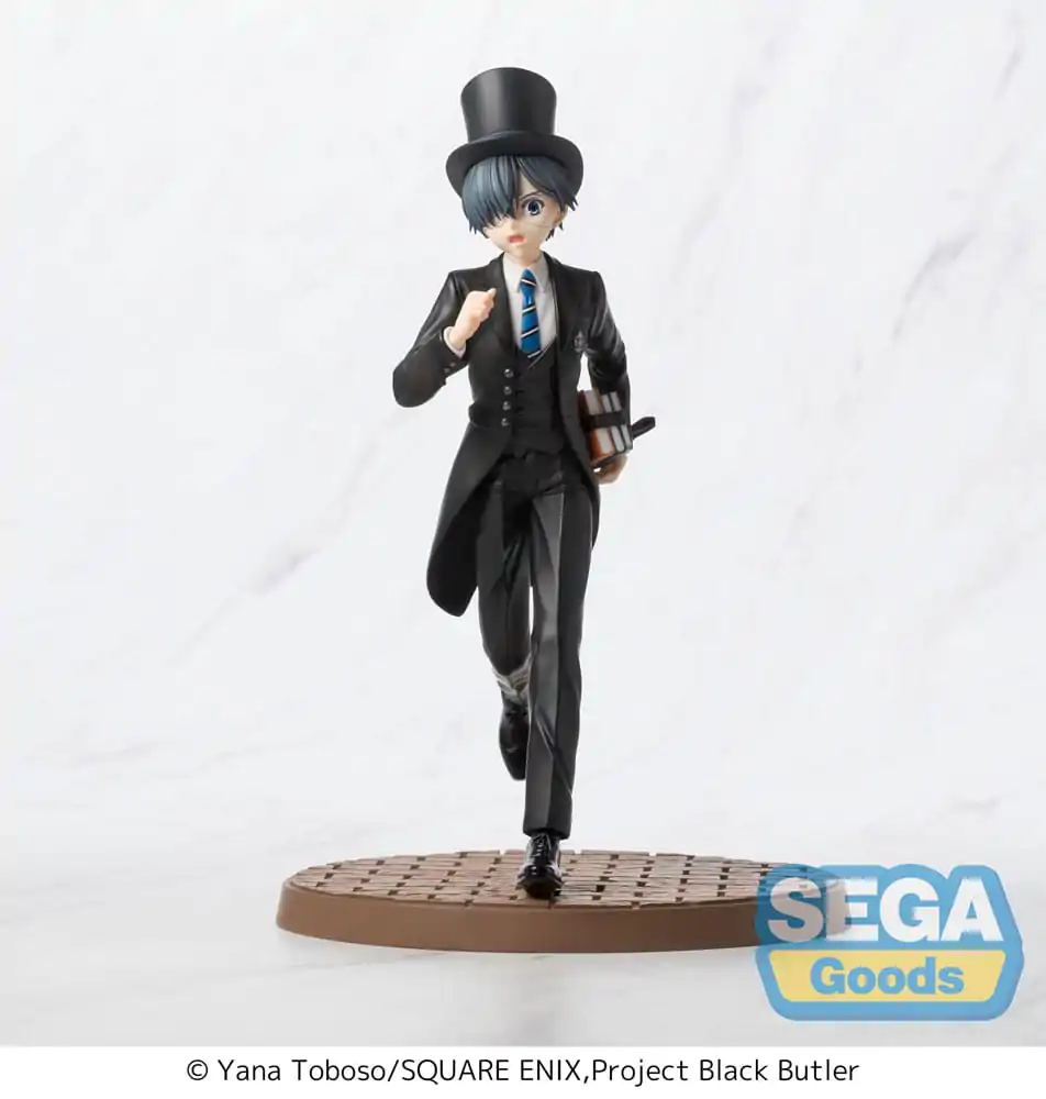 Black Butler: Boarding School Arc Luminasta PVC Statua Ciel Phantomhive 22 cm zdjęcie produktu