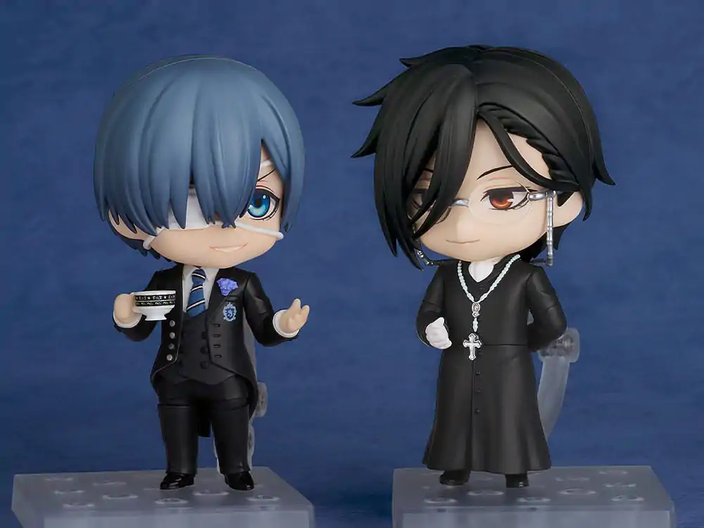 Black Butler: Boarding School Arc Nendoroid Figurka Akcji Ciel Phantomhive: Sapphire Owl Ver. 10 cm zdjęcie produktu