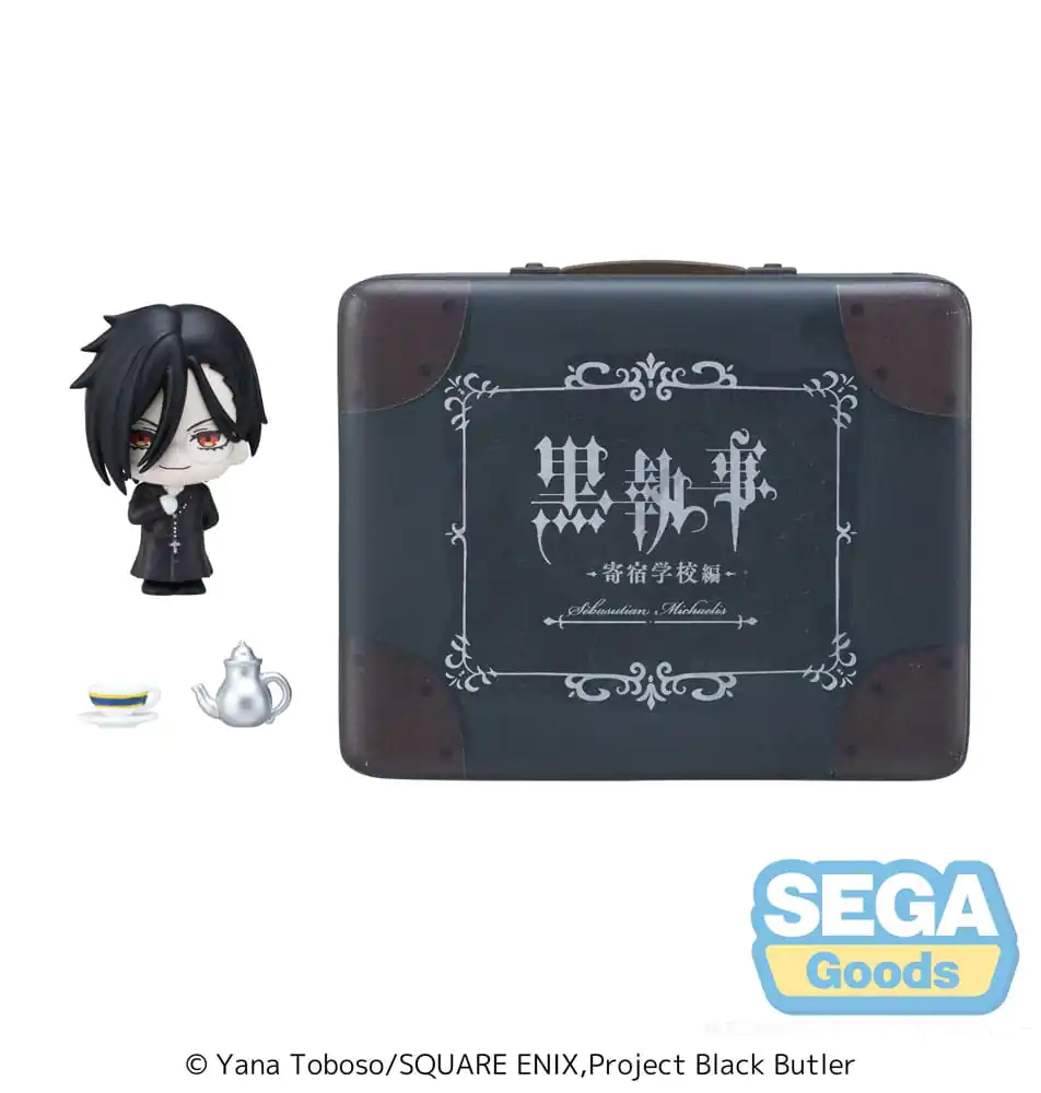 Black Butler: Arc Szkoły z Internatem Petite World Memories Mini Figurka Sebastian Michaelis (EX) 8 cm zdjęcie produktu