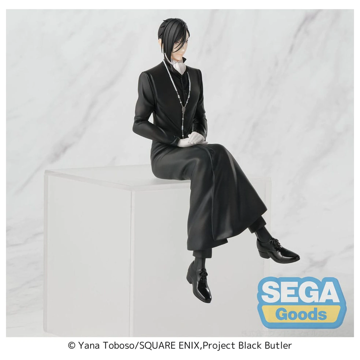 Black Butler: Szkolna Saga PM Perching PVC Statuetka Sebastian Michaelis 16 cm zdjęcie produktu