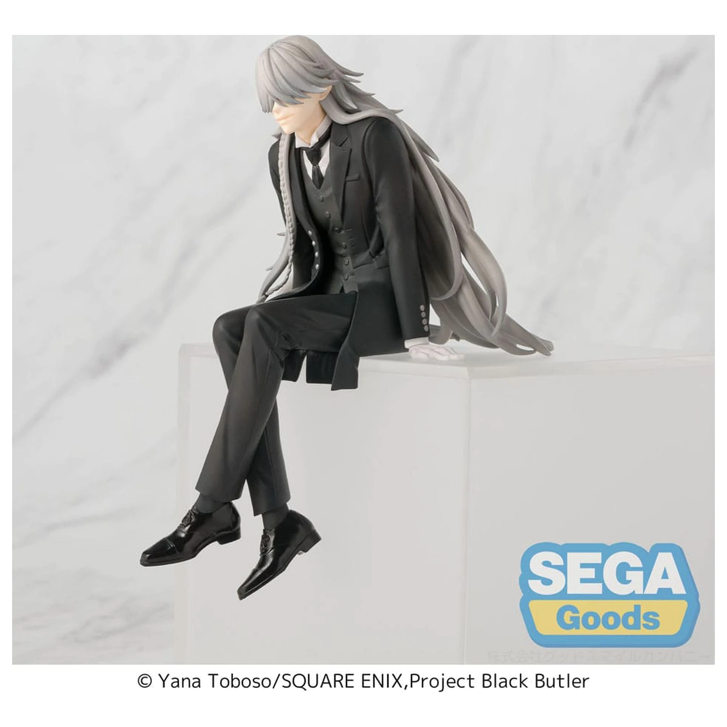 Black Butler: Boarding School Arc PM Perching PVC Statua Undertaker 13 cm zdjęcie produktu