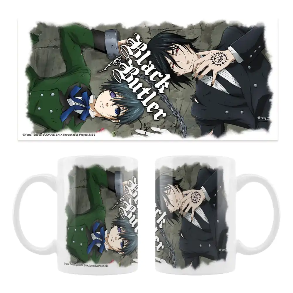 Kubek ceramiczny Black Butler Ciel, Sebastian zdjęcie produktu