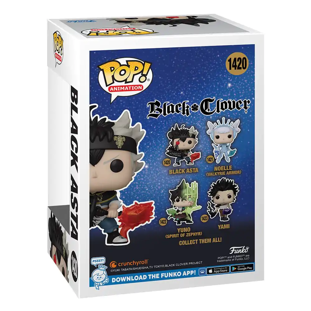 Black Clover POP! Animation Figurka winylowa Asta 9 cm zdjęcie produktu