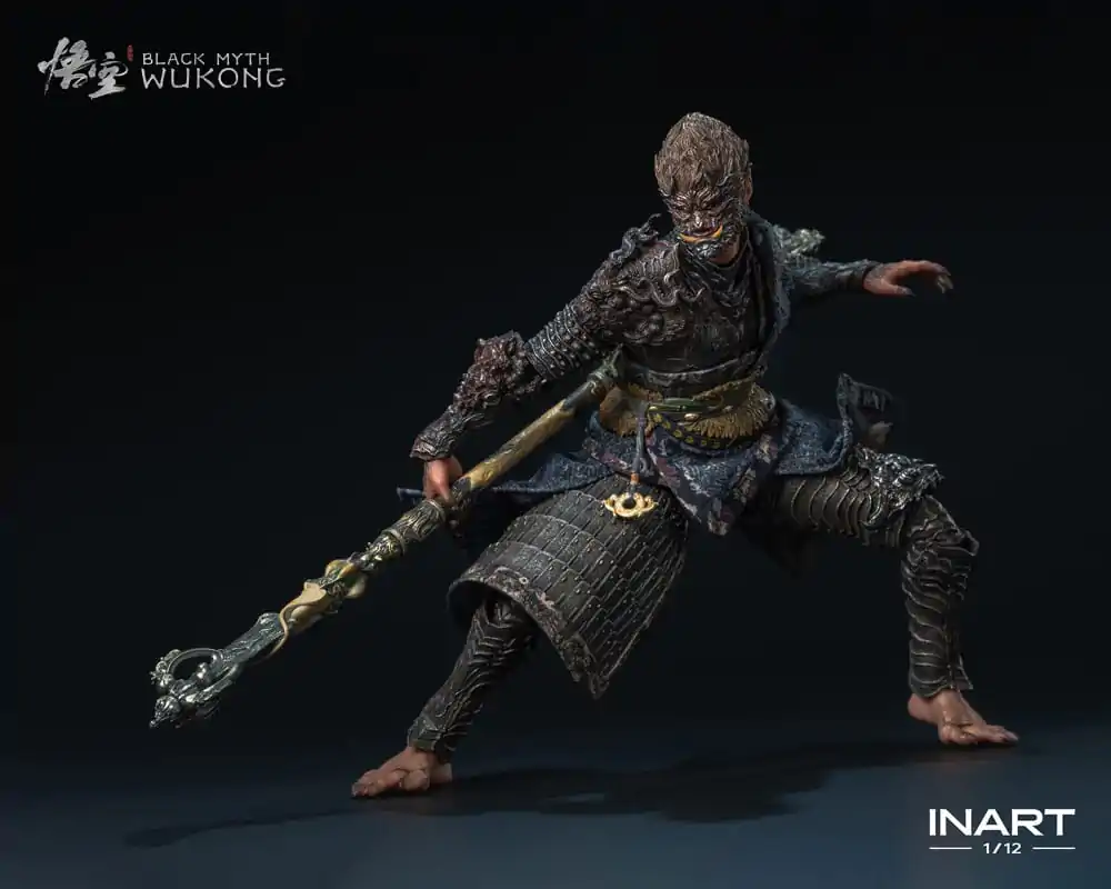 Black Myth: Wukong Figurka Akcji 1/12 Wybraniec w Zestawie Brązowej Zbroi Wersja Deluxe 16 cm zdjęcie produktu