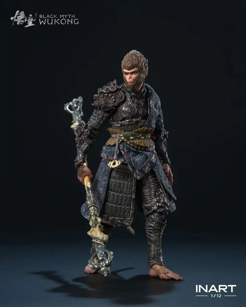 Black Myth: Wukong Figurka Akcji 1/12 Wybraniec w Zestawie Brązowej Zbroi Wersja Deluxe 16 cm zdjęcie produktu