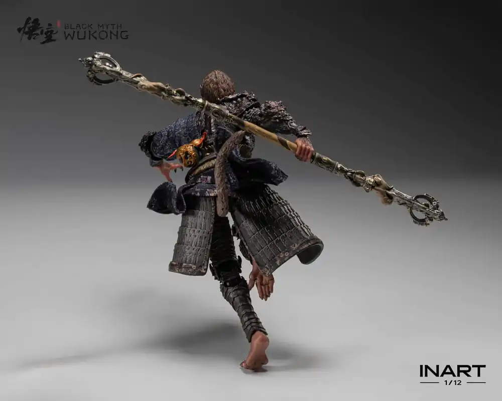 Black Myth: Wukong Figurka Akcji 1/12 Wybraniec w Zestawie Brązowej Zbroi Wersja Deluxe 16 cm zdjęcie produktu