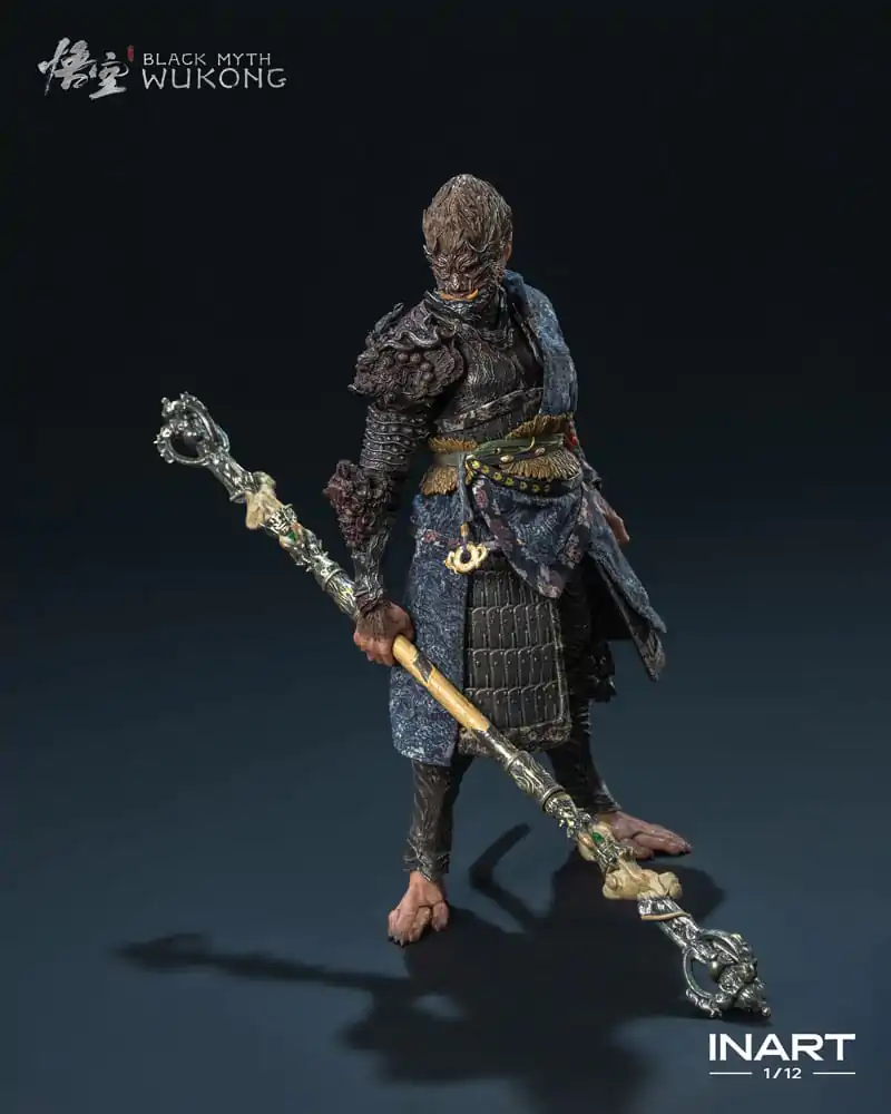 Black Myth: Wukong Figurka Akcji 1/12 Wybraniec w Zestawie Brązowej Zbroi Wersja Deluxe 16 cm zdjęcie produktu