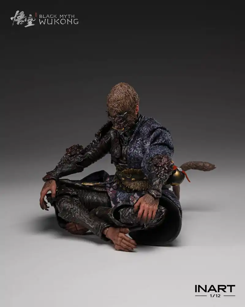 Black Myth: Wukong Figurka Akcji 1/12 Wybraniec w Zestawie Brązowej Zbroi Wersja Deluxe 16 cm zdjęcie produktu