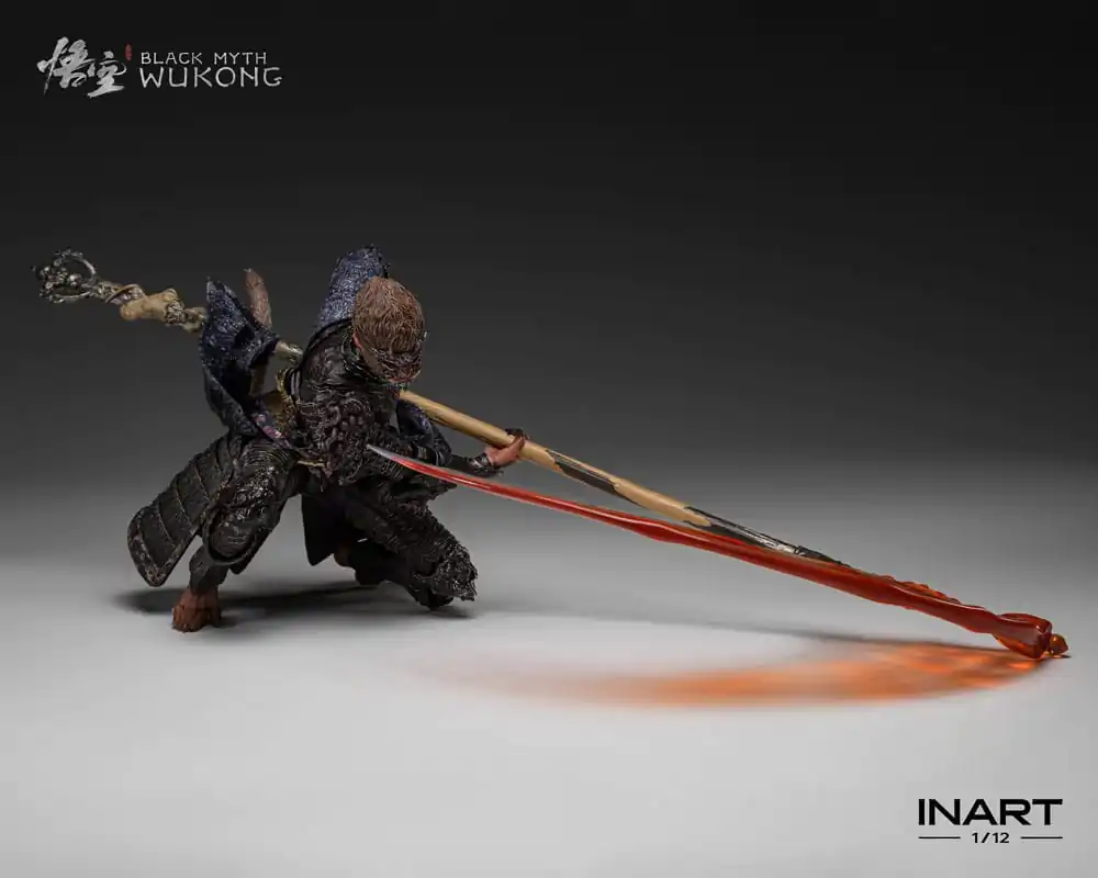 Black Myth: Wukong Figurka Akcji 1/12 Wybraniec w Zestawie Brązowej Zbroi Wersja Deluxe 16 cm zdjęcie produktu
