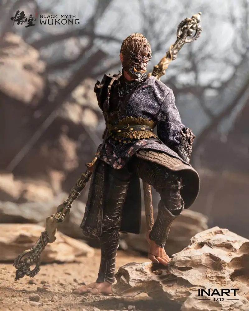 Black Myth: Wukong Figurka akcji 1/12 The Destined One in the Bronze Armor Set Wersja Standardowa 16 cm zdjęcie produktu