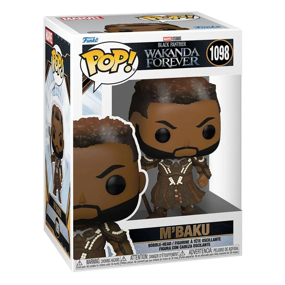 Czarna Pantera: Wakanda w moim sercu POP! Figurka winylowa Marvel M'Baku 9 cm zdjęcie produktu