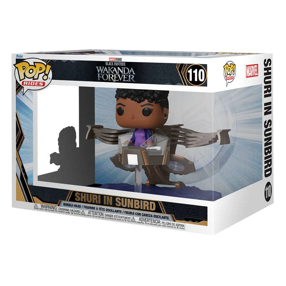 Czarna Pantera: Wakanda w moim sercu POP! Rides Super Deluxe Figurka winylowa Shuri w Sunbird 15 cm zdjęcie produktu