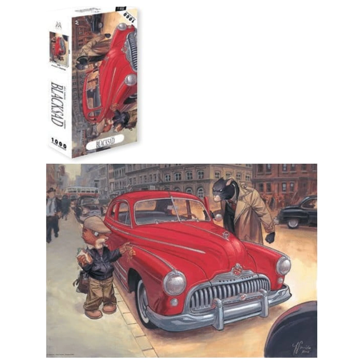 Blacksad 2 puzzle (1000 elementów) zdjęcie produktu
