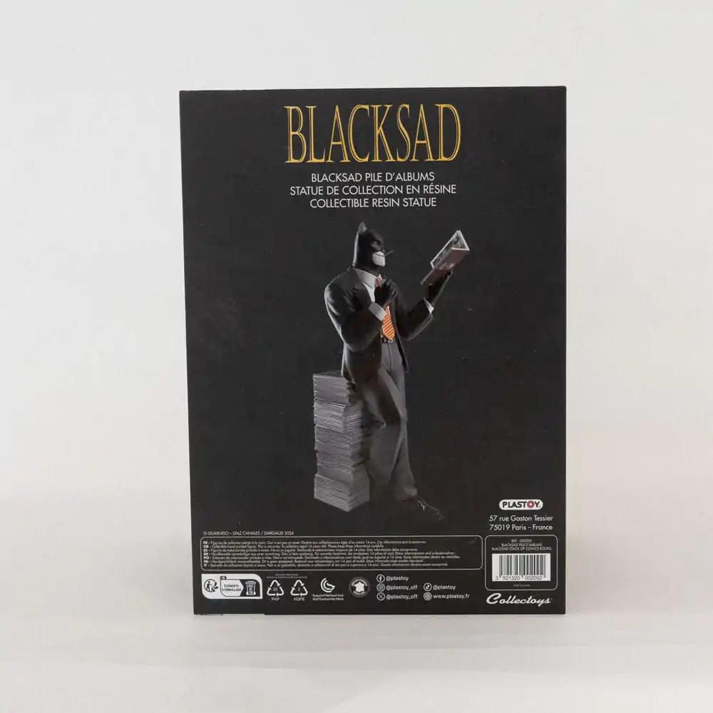 Blacksad: Figurka Blacksad na Stosie Komiksów zdjęcie produktu