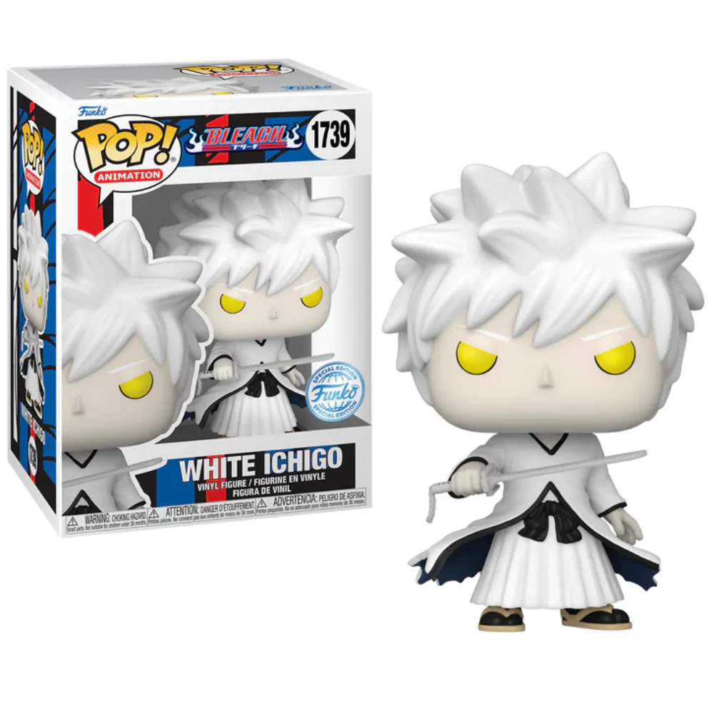 Bleach Funko POP! Animation Figurka winylowa Biały Ichigo Exclusive 9 cm zdjęcie produktu