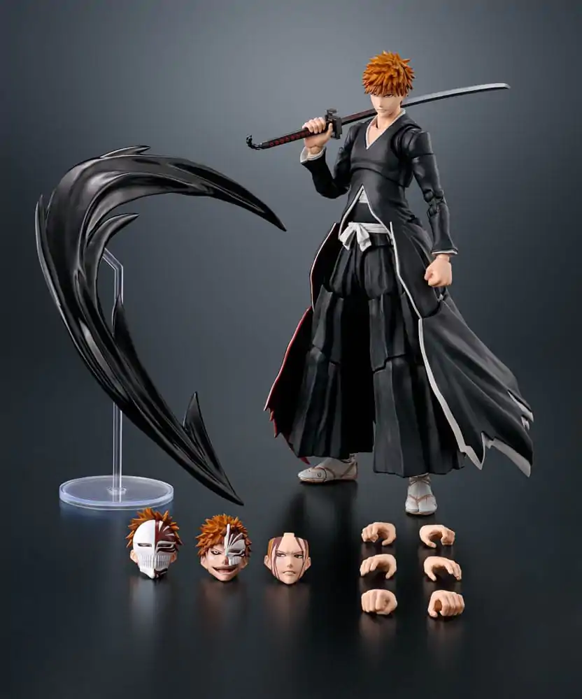 Bleach S.H. Figuarts Figurka Akcji Ichigo Kurosaki Getsugatensho 15 cm zdjęcie produktu