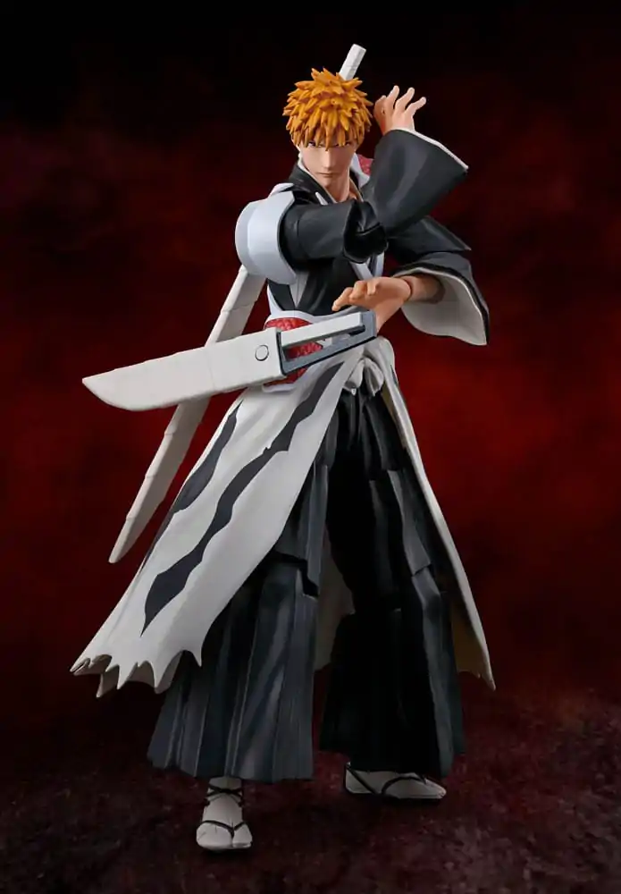 Bleach: Thousand-Year Blood War S.H. Figuarts Figurka Akcji Ichigo Kurosaki Dual Zangetsu 16 cm zdjęcie produktu