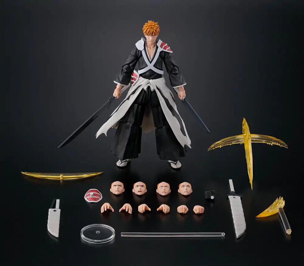 Bleach: Thousand-Year Blood War S.H. Figuarts Figurka Akcji Ichigo Kurosaki Dual Zangetsu 16 cm zdjęcie produktu