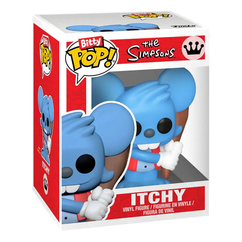 Bitty Funko POP The Simpsons Figurka winylowa 4-pak Itchy zdjęcie produktu