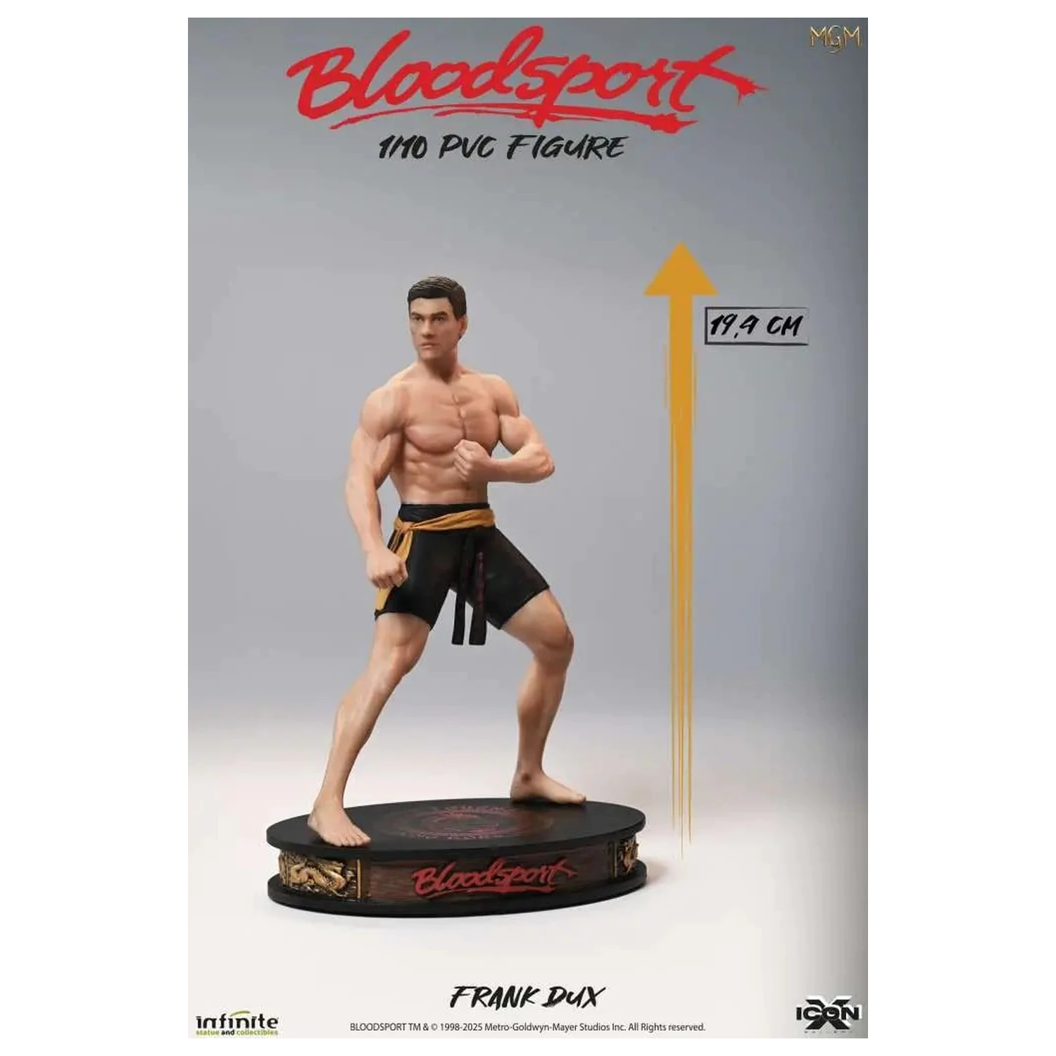 BLOODSPORT Frank Dux Figurka 1/10 Icon X 19,4cm zdjęcie produktu