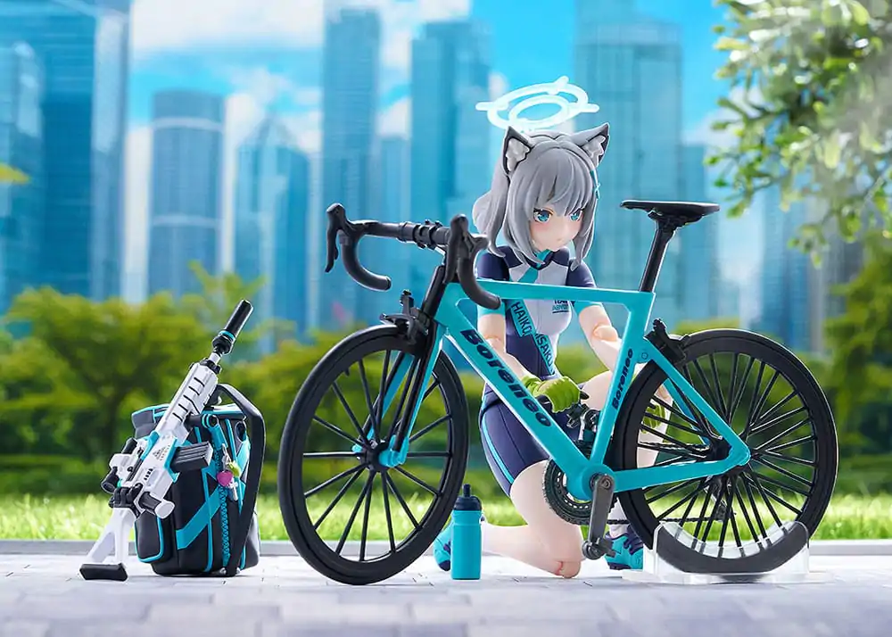 Blue Archive Figma Figurka Akcji Shiroko Sunaookami Cycling DX Edition 15 cm zdjęcie produktu