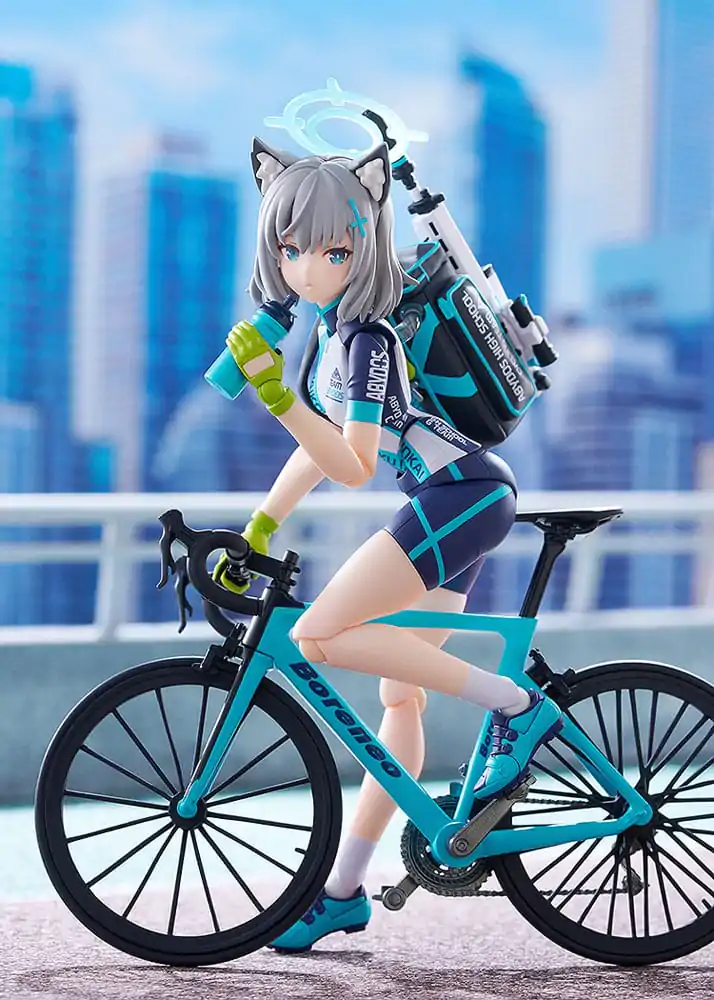 Blue Archive Figma Figurka Akcji Shiroko Sunaookami Cycling DX Edition 15 cm zdjęcie produktu