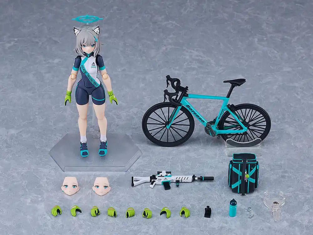 Blue Archive Figma Figurka Akcji Shiroko Sunaookami Cycling DX Edition 15 cm zdjęcie produktu