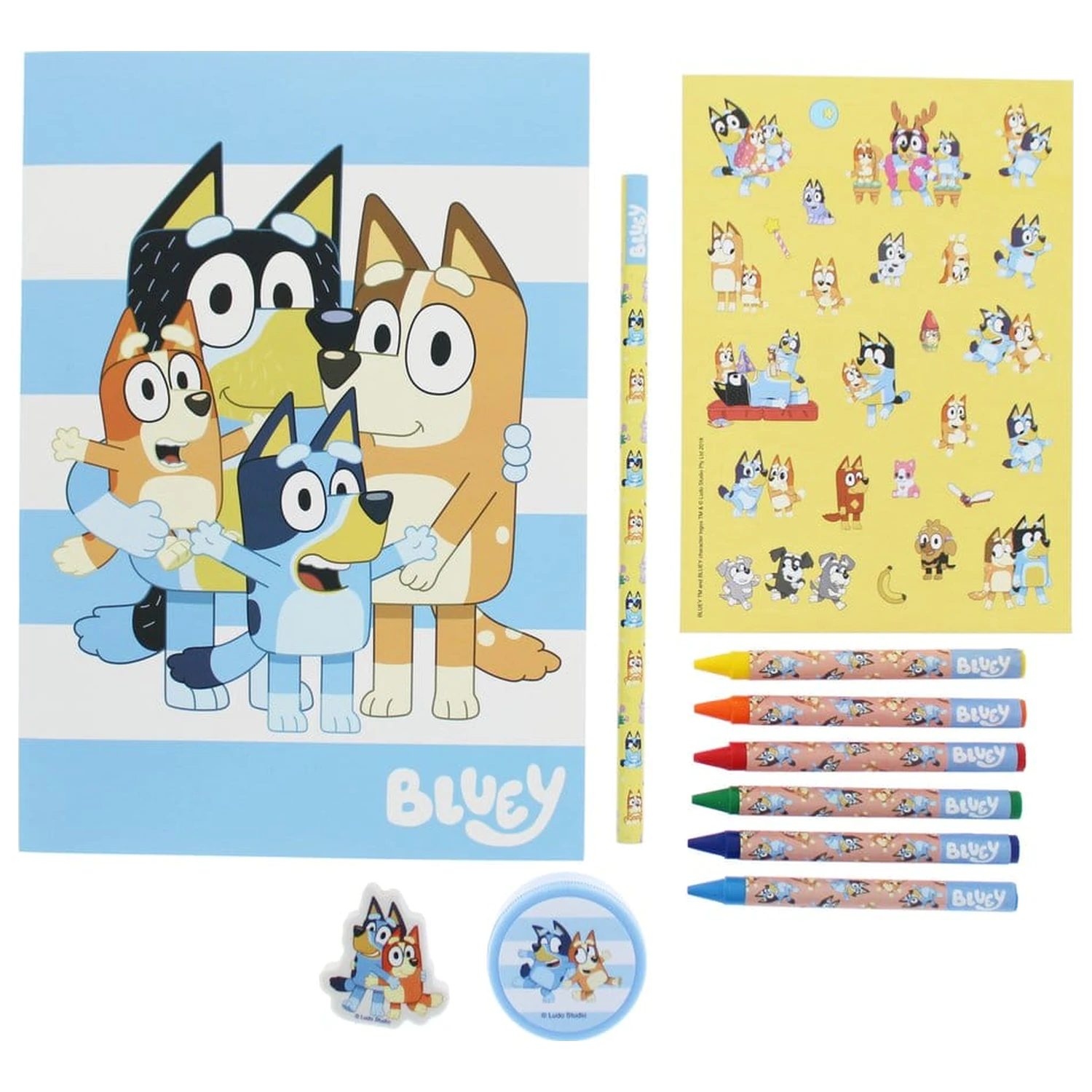 Bluey 11-częściowy zestaw artykułów papierniczych zdjęcie produktu