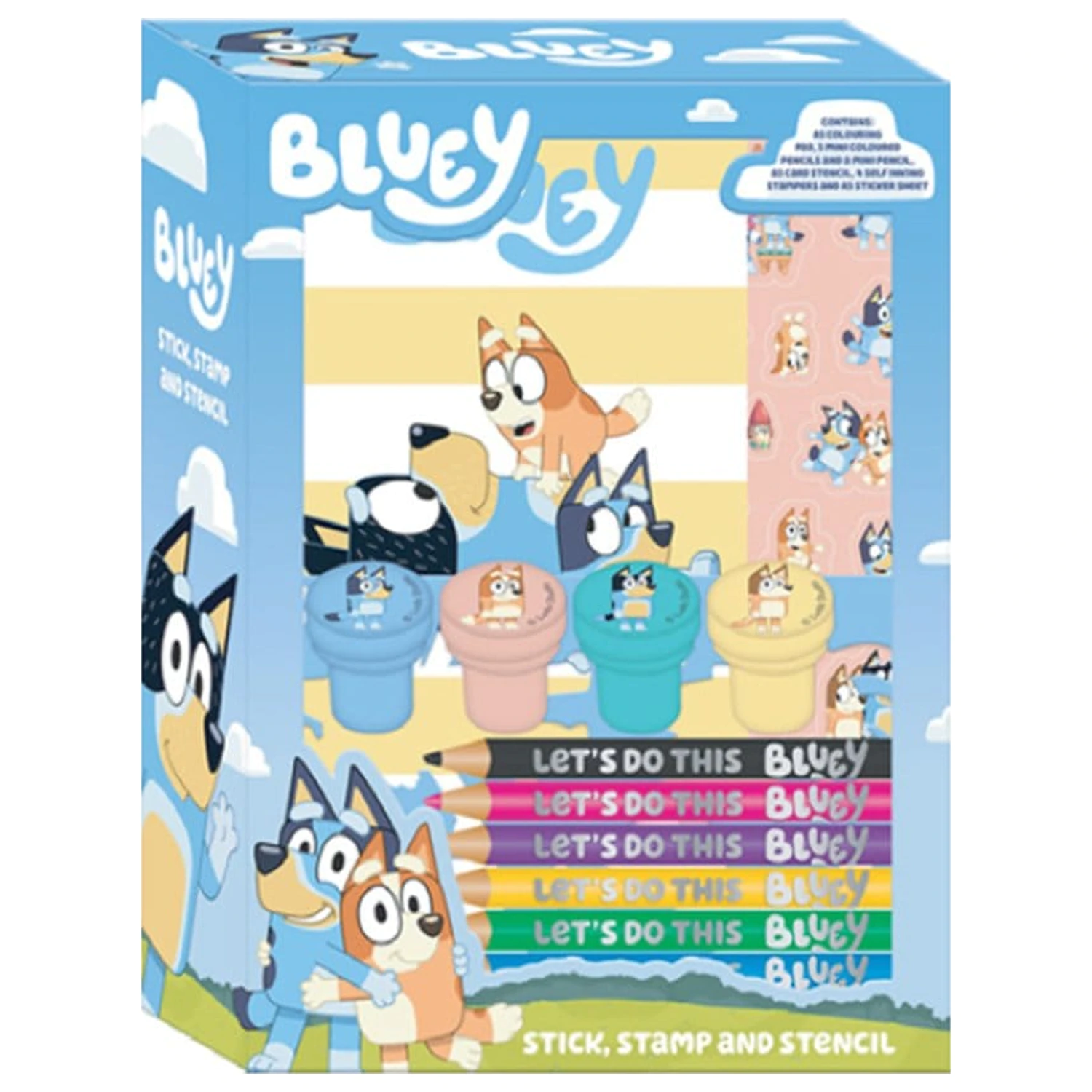 Bluey 14-częściowy kreatywny zestaw do kolorowania zdjęcie produktu
