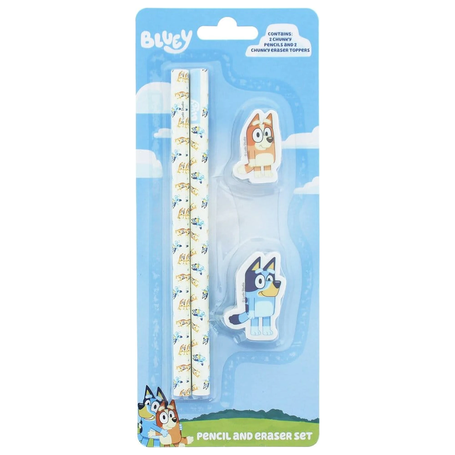 Bluey 4-częściowy zestaw artykułów papierniczych zdjęcie produktu
