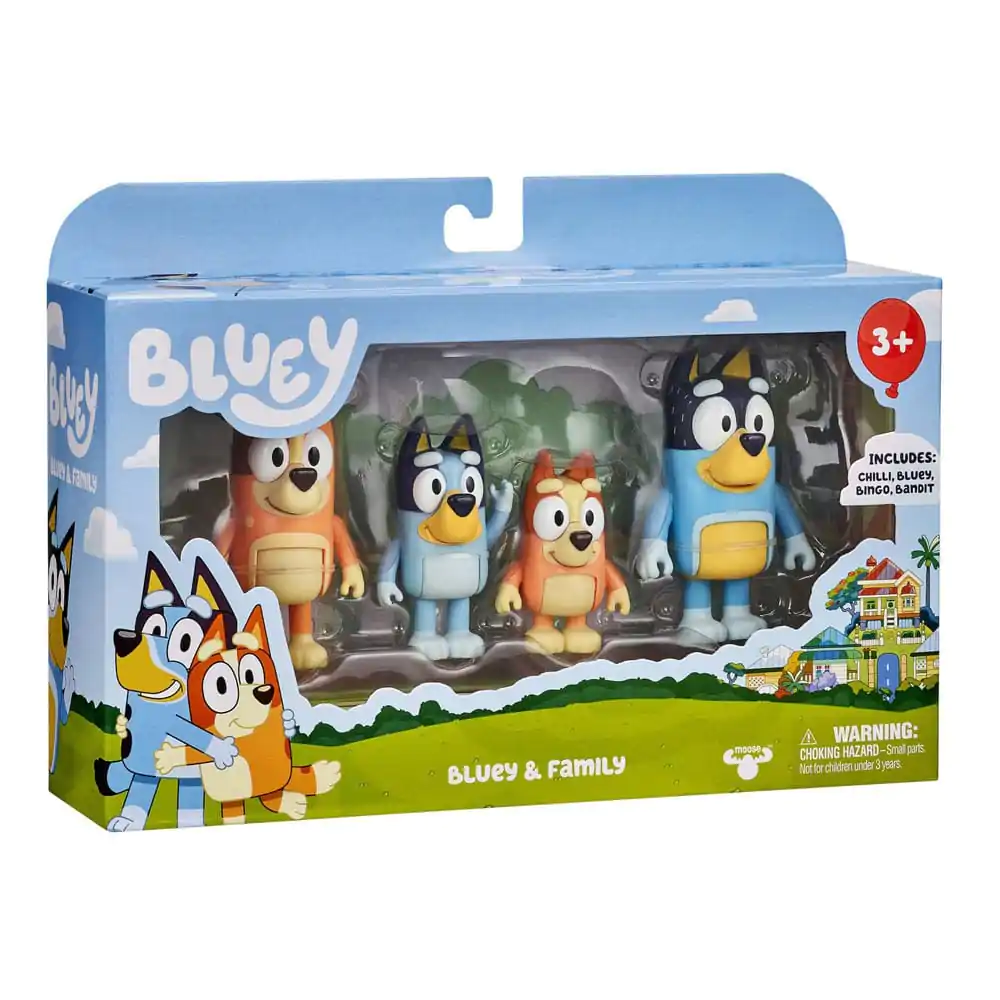 Bluey Figurki Akcji 4-Pak zdjęcie produktu