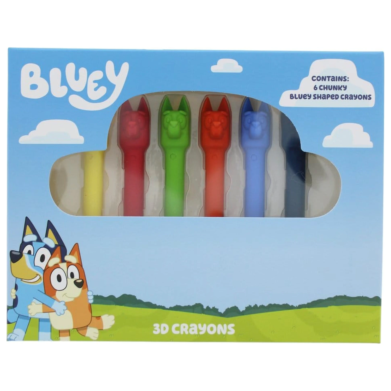 Bluey Kredki woskowe 6 sztuk zdjęcie produktu