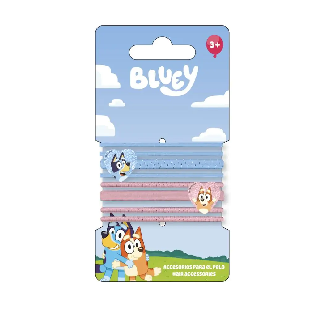 Bluey zestaw 8 gumek do włosów zdjęcie produktu