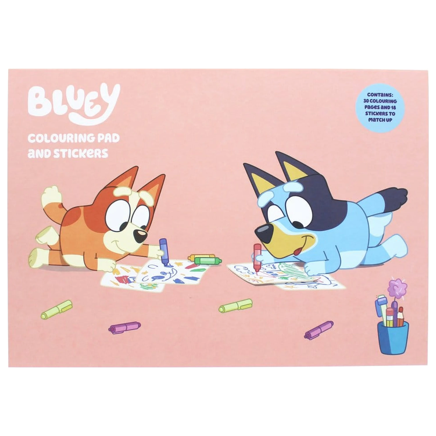 Bluey Kolorowanka A4 i Zestaw Naklejek zdjęcie produktu