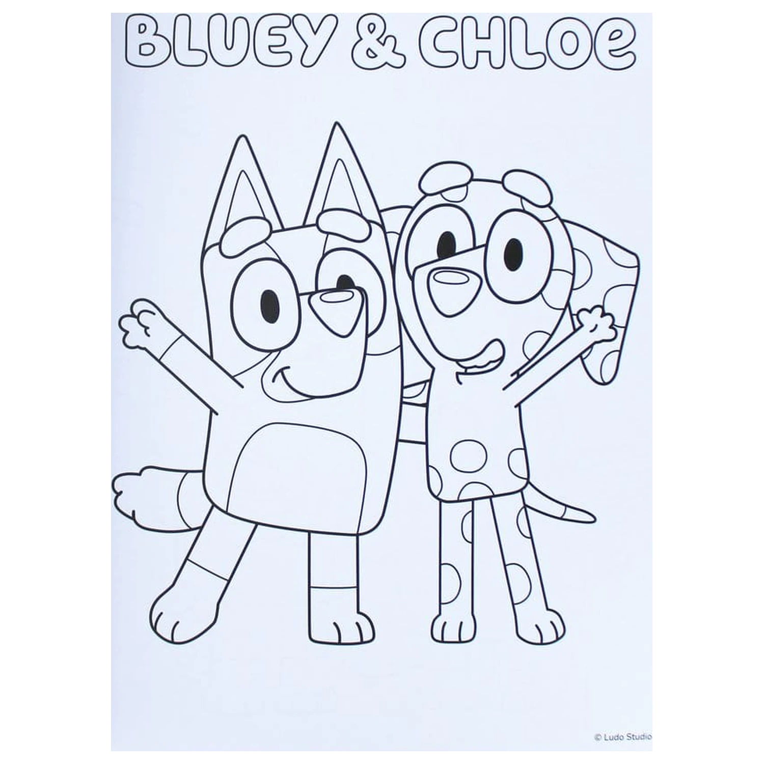 Bluey Kolorowanka A4 i Zestaw Naklejek zdjęcie produktu