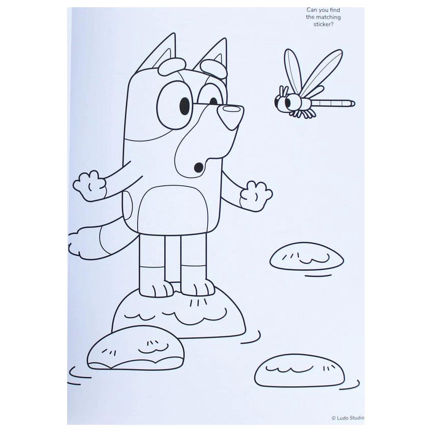 Bluey Kolorowanka A4 i Zestaw Naklejek zdjęcie produktu