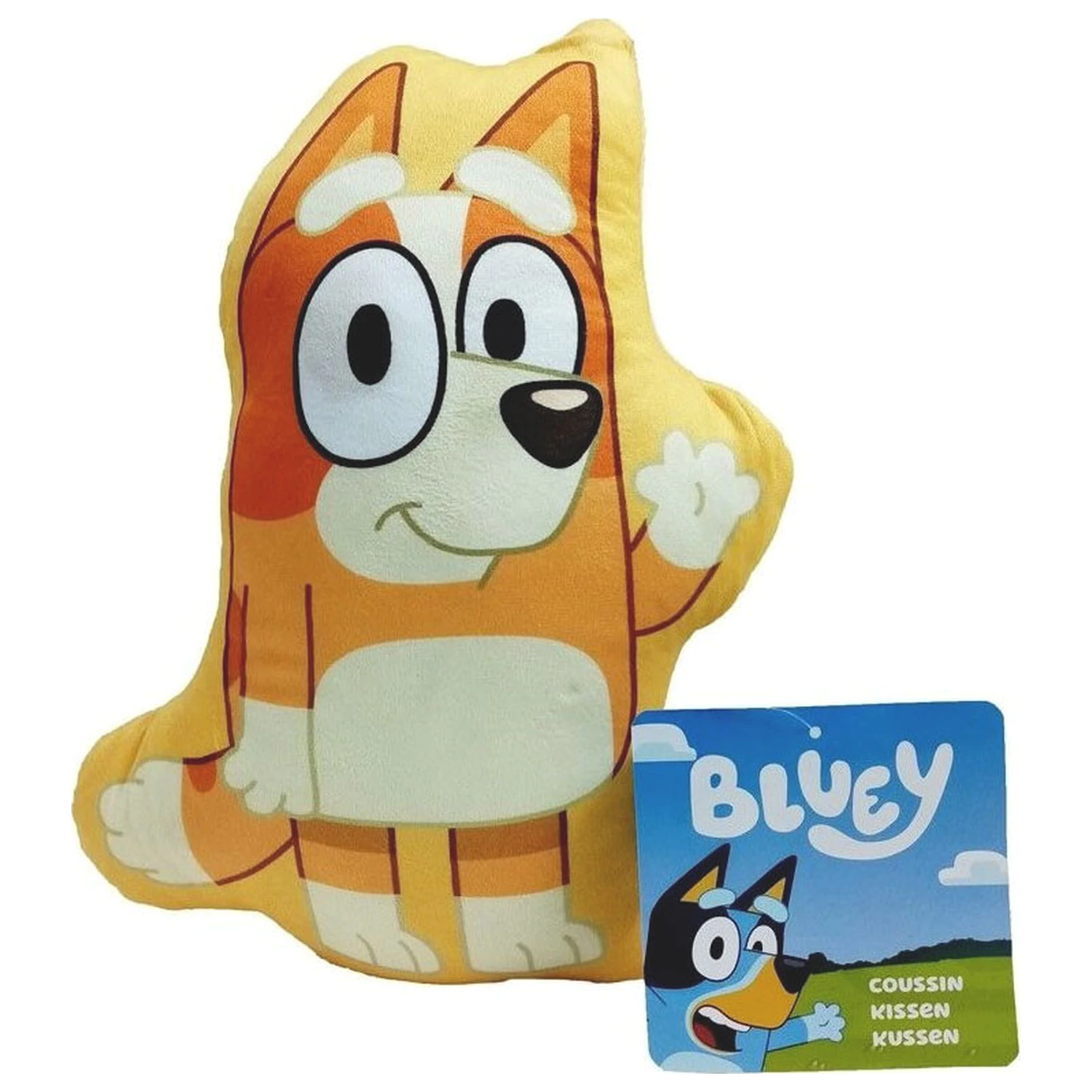 Bluey Bingo Poduszka dekoracyjna w kształcie, Poduszka dekoracyjna 21x31 cm zdjęcie produktu