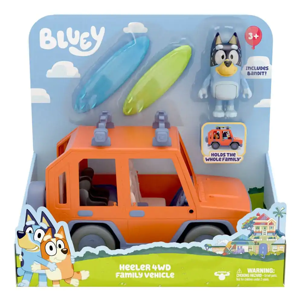 Figurka Akcji Bluey z Pojazdem Bluey Family Cruiser zdjęcie produktu