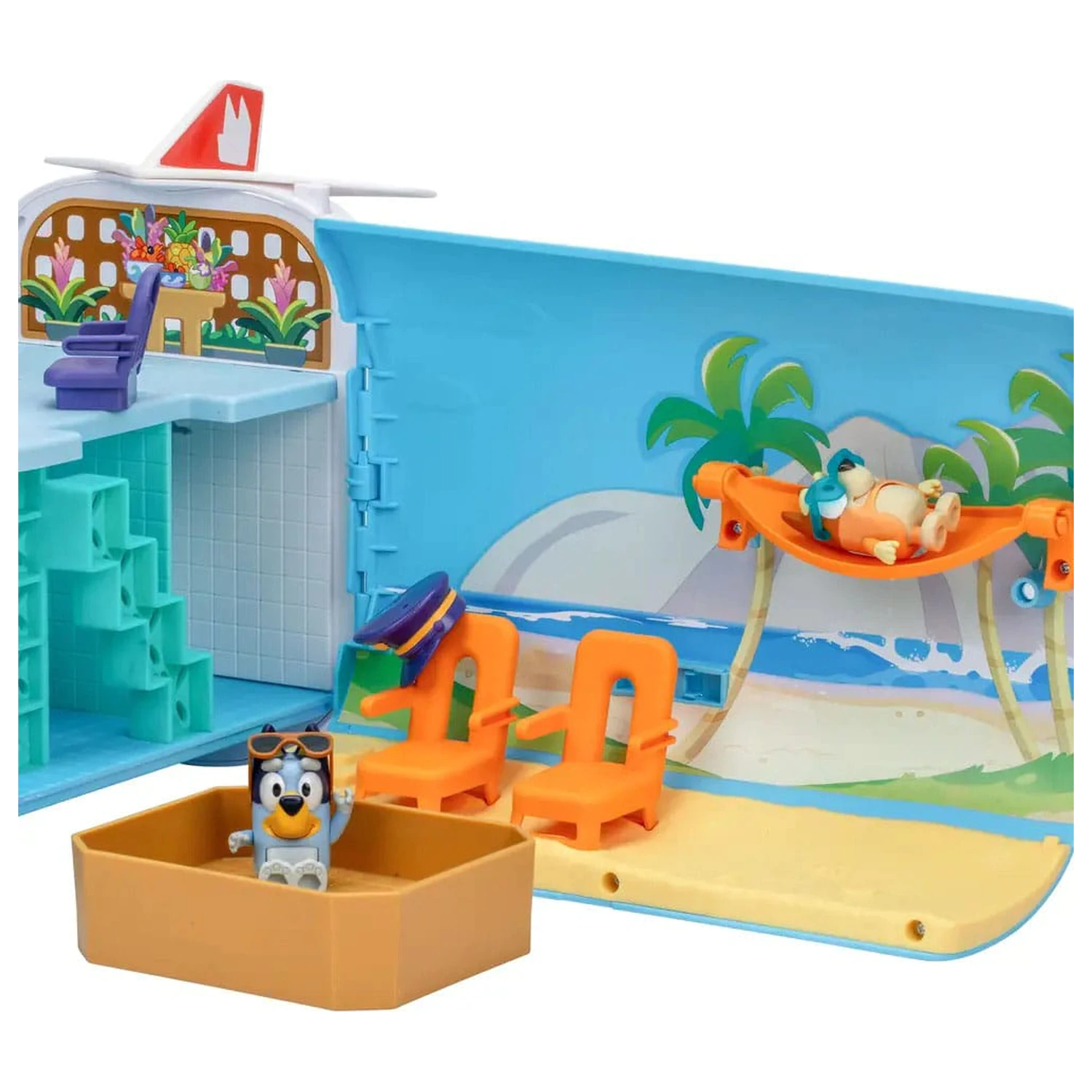 Bluey Mini Figurka Zestaw do Zabawy Bluey Holiday Zestaw 3w1 zdjęcie produktu