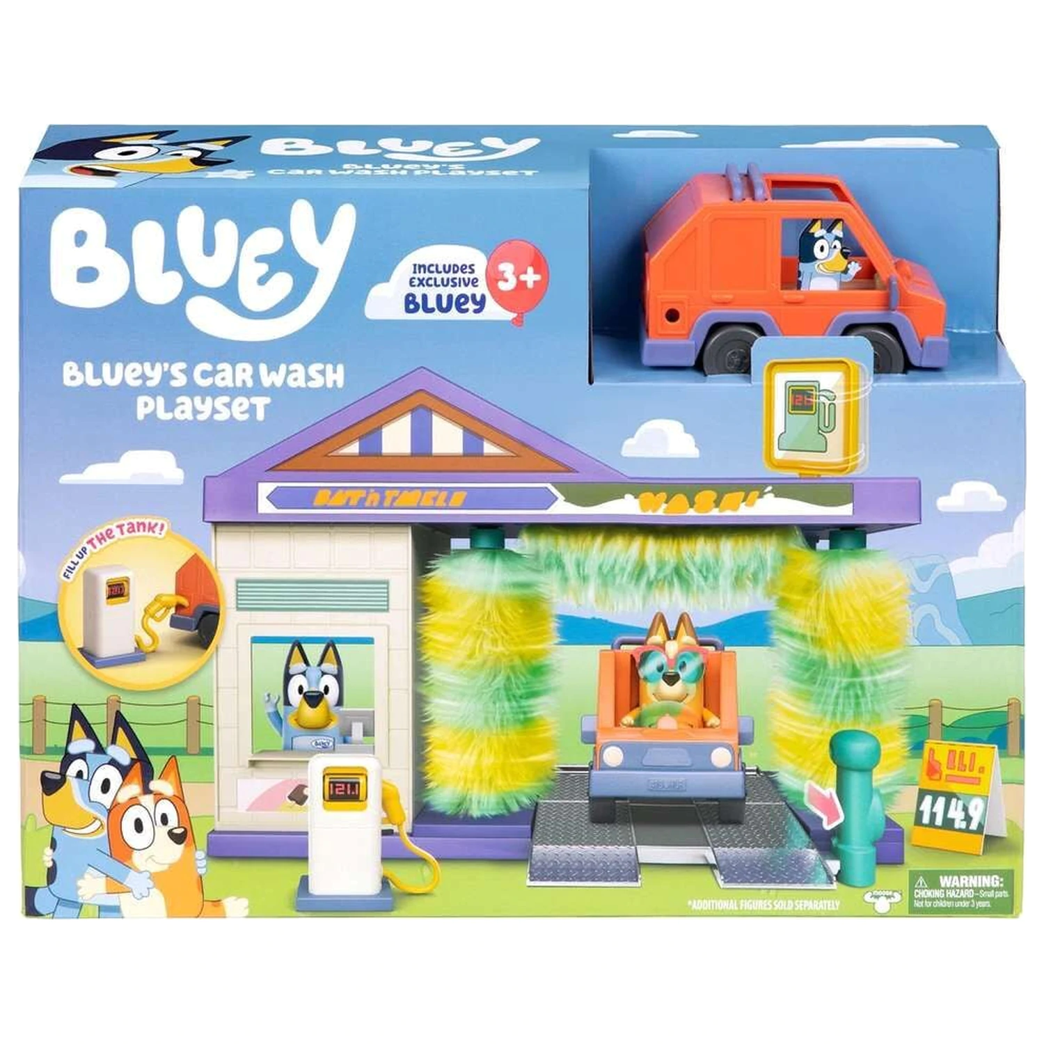 Bluey Zestaw do zabawy myjnia samochodowa zdjęcie produktu