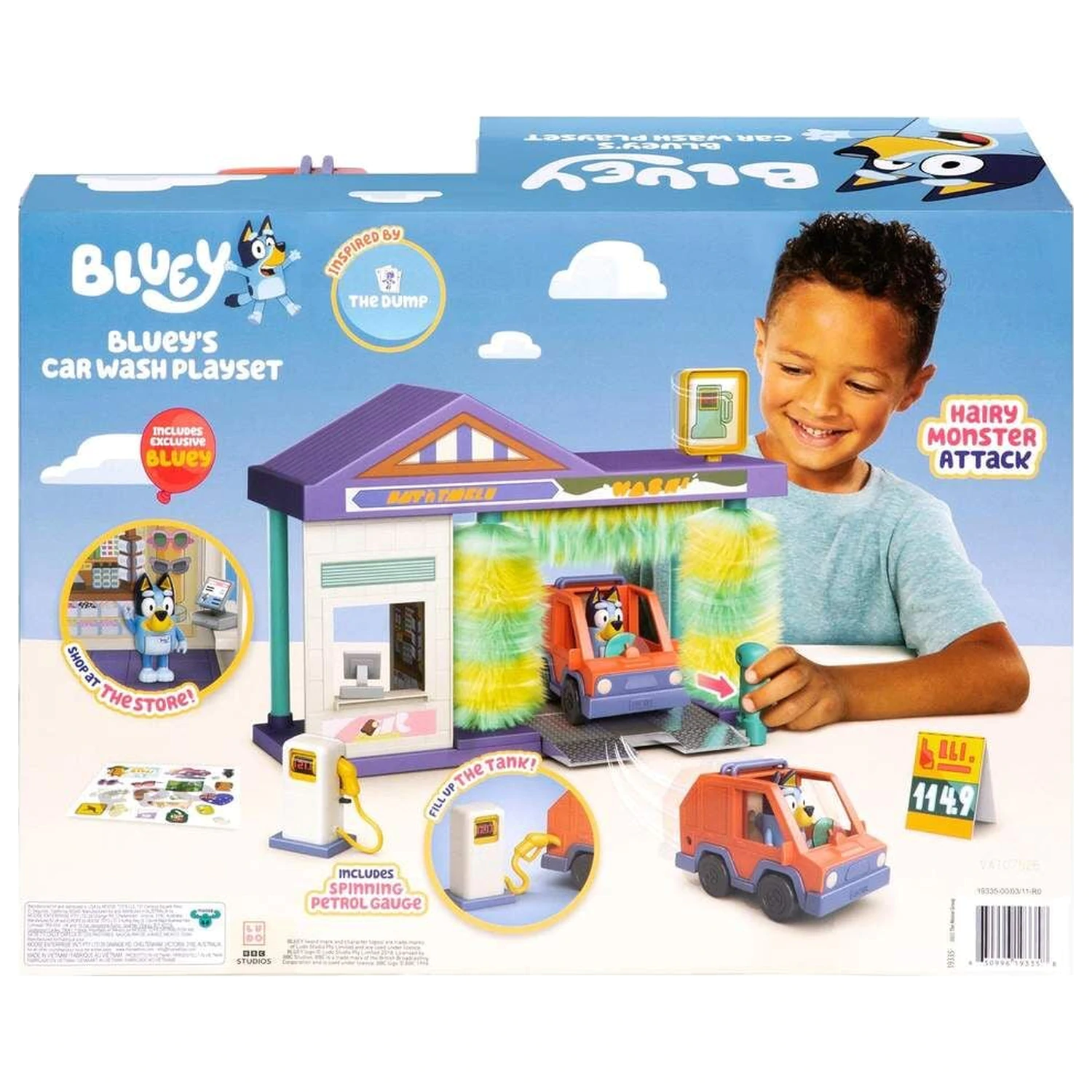 Bluey Zestaw do zabawy myjnia samochodowa zdjęcie produktu