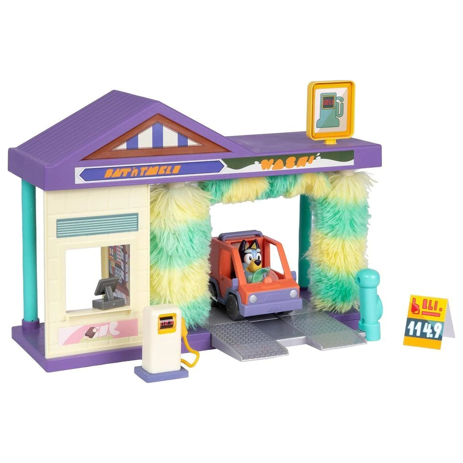 Bluey Zestaw do zabawy myjnia samochodowa zdjęcie produktu