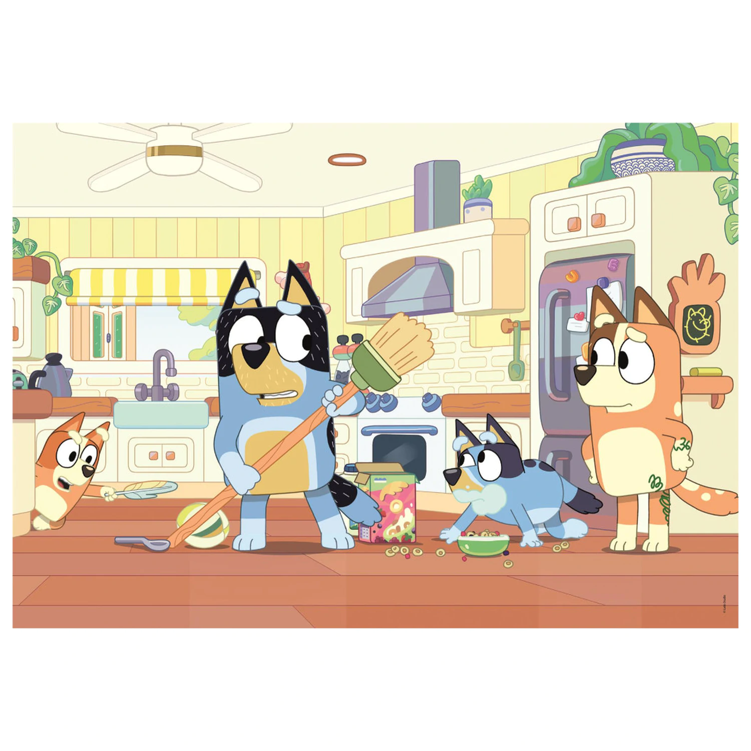 Bluey Cleaning 60-elementowe puzzle zdjęcie produktu