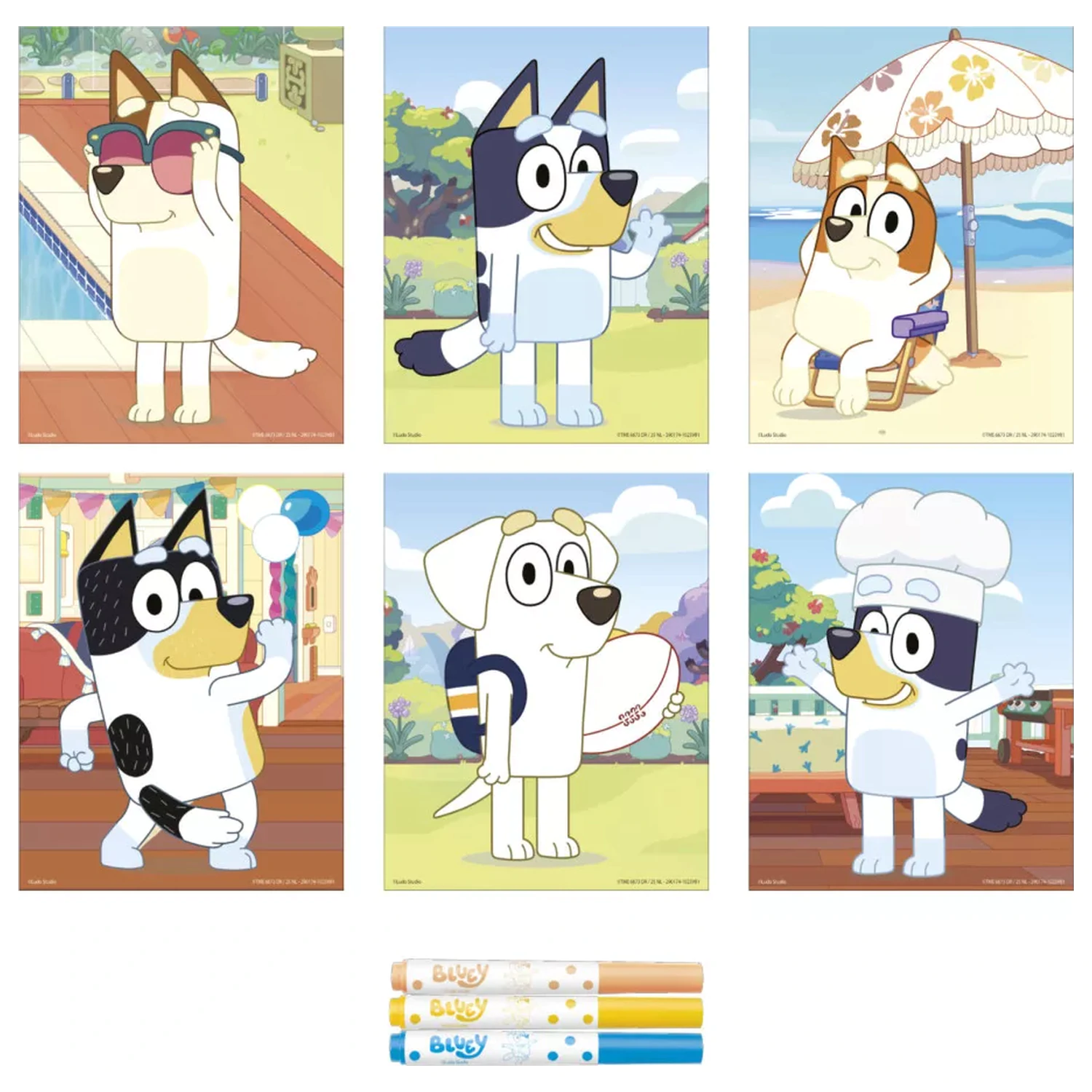 Bluey Fajna Kreatywna Zestaw 2 w 1 zdjęcie produktu